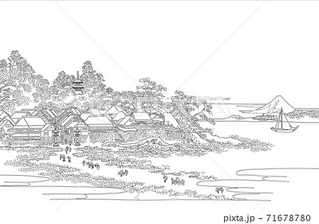 葛飾北斎イメージ相州江島線 葛飾北斎イメージ相州江島線 71678780