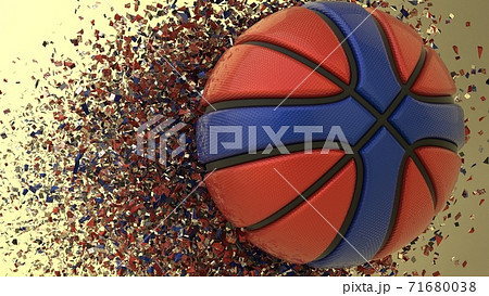 バスケットボール サッカーボール 3dイラストのイラスト素材 バスケットボール サッカーボール 3dイラストのイラスト素材
