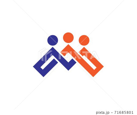 community care Logo template 71685801