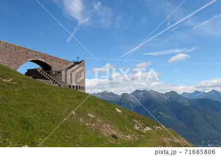 スイス  ティチーノ州 モンテ・タマロ サンタ・マリア・デリ・アンジェリ スイス  ティチーノ州 モンテ・タマロ サンタ・マリア・デリ・アンジェリ 71685806