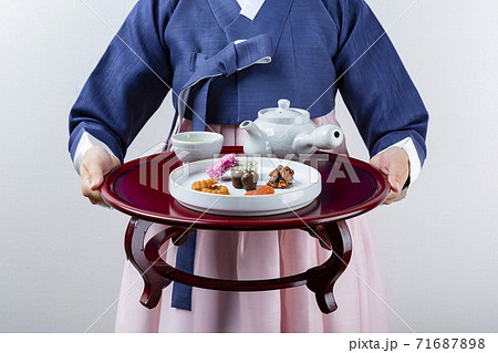 Different foods ingredients of Korean Thanksgiving day 073 71687898