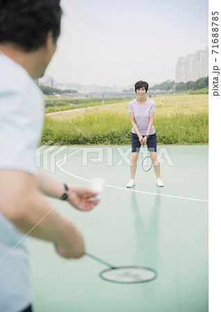 Happiness people lifestyle, Asian senior couple 124 71688785