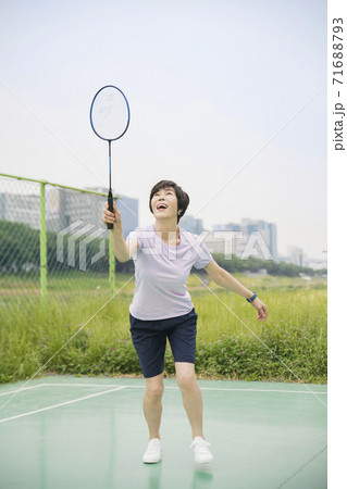Happiness people lifestyle, Asian senior couple 126 71688793