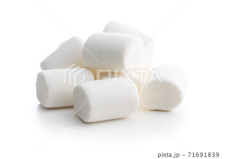 White sweet marshmallows candy. White sweet marshmallows candy. 71691839