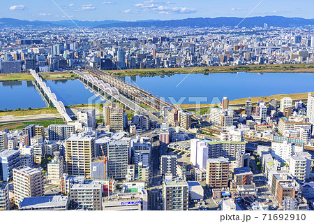 大阪　キタ　都市景観　　 71692910