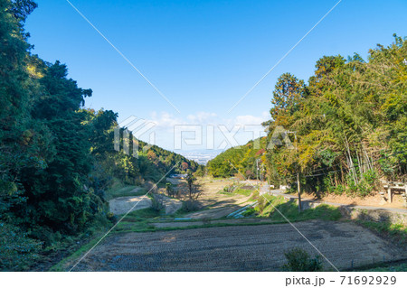 傍示峠の風景（大阪府・交野山の縦走路） 71692929
