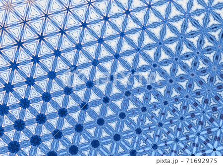 Blue winter christmas xmas geometric background illustration 71692975