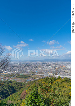 交野山山頂から見た景色（北摂方面） 71693202