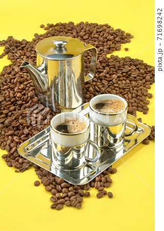Coffee And Coffee Pot 71698242