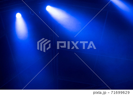 Blue stage lights 71699629