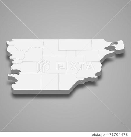 3d isometric map of Chubut is a province of Argentina 3d isometric map of Chubut is a province of Argentina 71704478