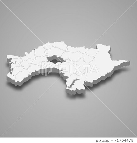 3d isometric map of Chiayi County is a region of Taiwan 3d isometric map of Chiayi County is a region of Taiwan 71704479