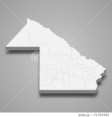 3d isometric map of Chaco is a province of Argentina 3d isometric map of Chaco is a province of Argentina 71704485