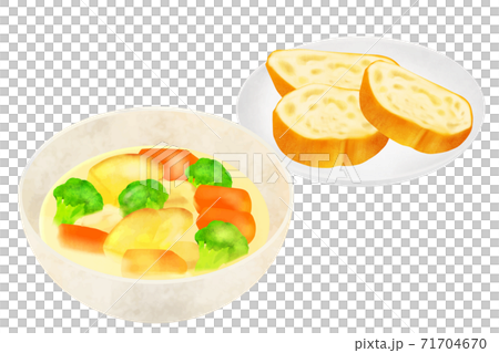 Stew French bread 71704670