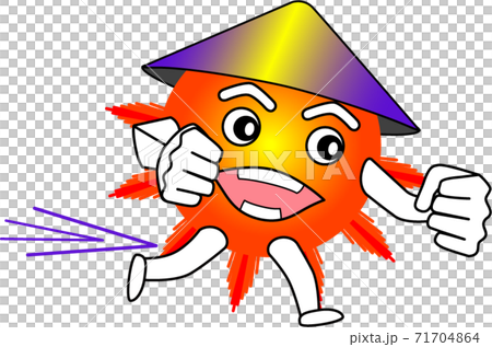 sun, solar, cartoon character 71704864