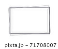 Rectangle frame template horizontal 71708007