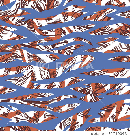 Stripes zebra animal repeat pattern. 71710048