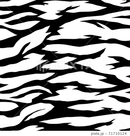 Stripes zebra animal seamless ornament. 71710124