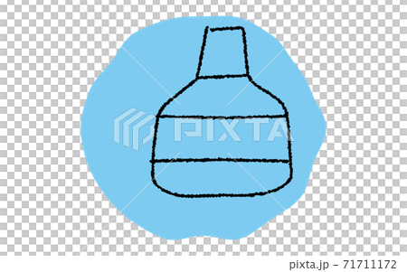 Simple eye drop icon, pencil writing style Simple eye drop icon, pencil writing style 71711172