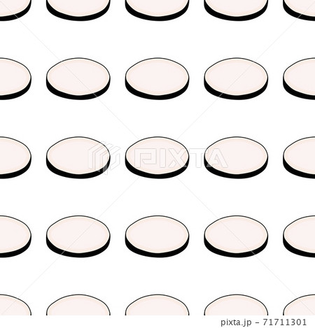 Illustration on theme of bright pattern black radish Illustration on theme of bright pattern black radish 71711301