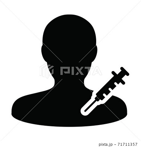 Syringe icon vector with vaccine male user person profile avatar symbol for medical and healthcare treatment in a glyph pictogram illustration Syringe icon vector with vaccine male user person profile avatar symbol for medical and healthcare treatment in a glyph pictogram illustration 71711357
