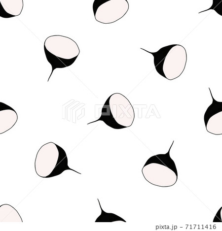 Illustration on theme of bright pattern black radish Illustration on theme of bright pattern black radish 71711416