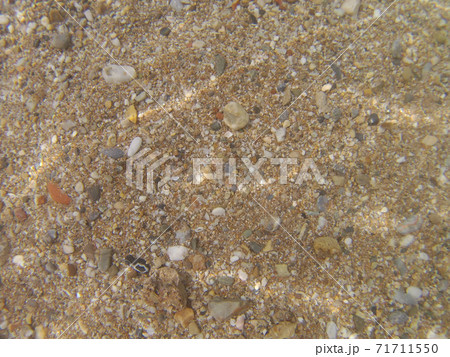 background from the bottom with small pebbles 71711550