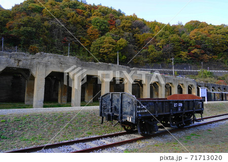 11月　中之条町51旧太子線旧太子駅･群馬鉄山の遺構 71713020
