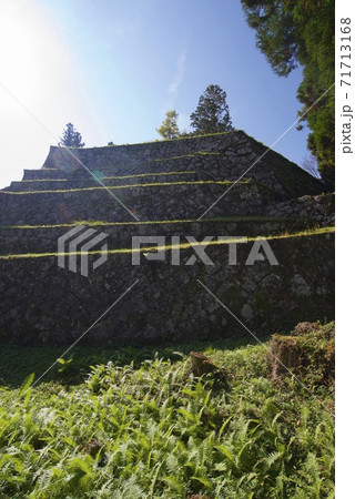 岐阜県恵那市の岩村城跡 岐阜県恵那市の岩村城跡 71713168