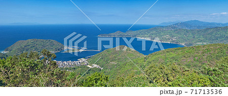 【権現山展望台からの風景】 (高解像度版) 愛媛県西宇和郡伊方町塩成 71713536