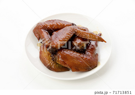 中華風とり手羽先の甘辛煮 71713851