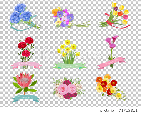 花束のセット　ブーケ 71715811