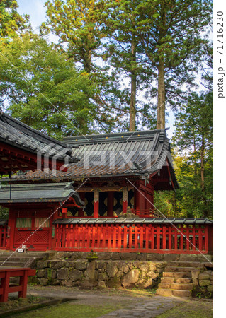 本宮神社 本殿 日光 秋風景 本宮神社 本殿 日光 秋風景 71716230