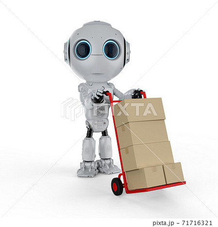Automation robot with hand truck Automation robot with hand truck 71716321