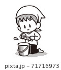 雑巾絞り 71716973