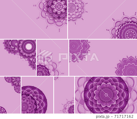 Beautiful colour mandala background 71717162