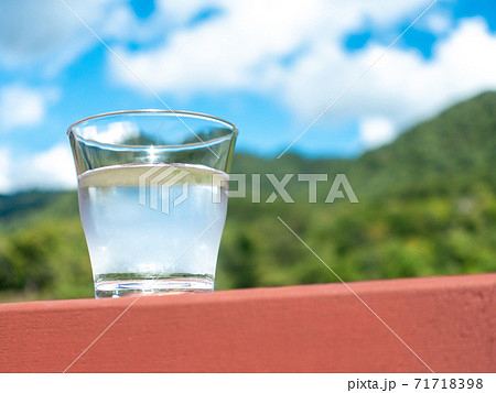 よく冷えた水 / 水分補給のイメージ 71718398
