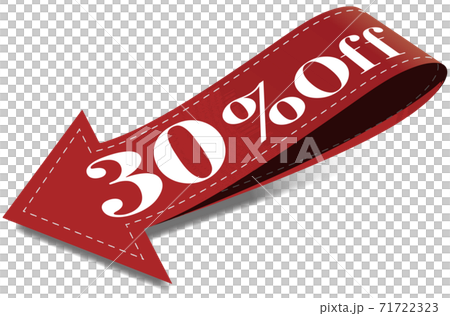 30per_off下向き矢印で目を引く値下げマーク ベクターイラスト背景透明 30per_off下向き矢印で目を引く値下げマーク ベクターイラスト背景透明 71722323