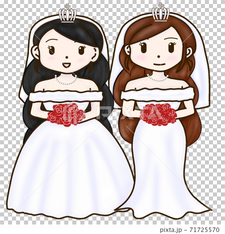 新婦カップル 新婦カップル 71725570