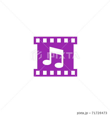 multimedia icon on white 71726473