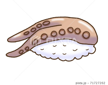 ゲソの握り寿司 71727202