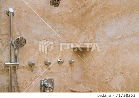 Refreshing on after remodeling ready bathroom with tile to around the tub shower Refreshing on after remodeling ready bathroom with tile to around the tub shower 71728253