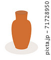 Clay ceramic kitchen utensils for food and drinks. 71728950
