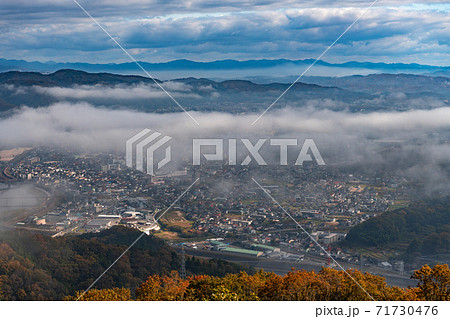 三次市高谷山から観た雲海 71730476