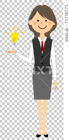 A woman in a uniform to propose A woman in a uniform to propose 71736771