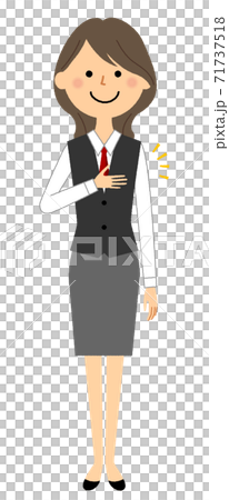 一個穿著可靠制服的女人 一個穿著可靠制服的女人 71737518