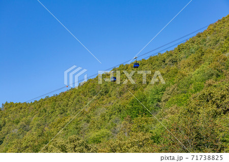 Cableway of Rosa Khutor resort. Sochi, Russia 71738825