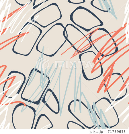 Abstract geometric semaless pattern 71739653