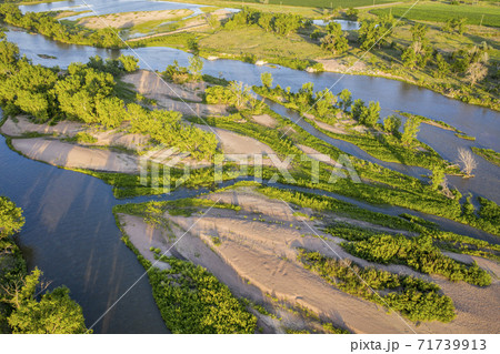 South Platte River aerial view South Platte River aerial view 71739913
