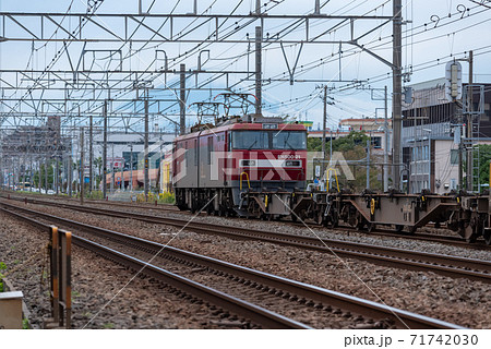 JR貨物EH500形電気機関車の写真素材 [71742030] - PIXTA